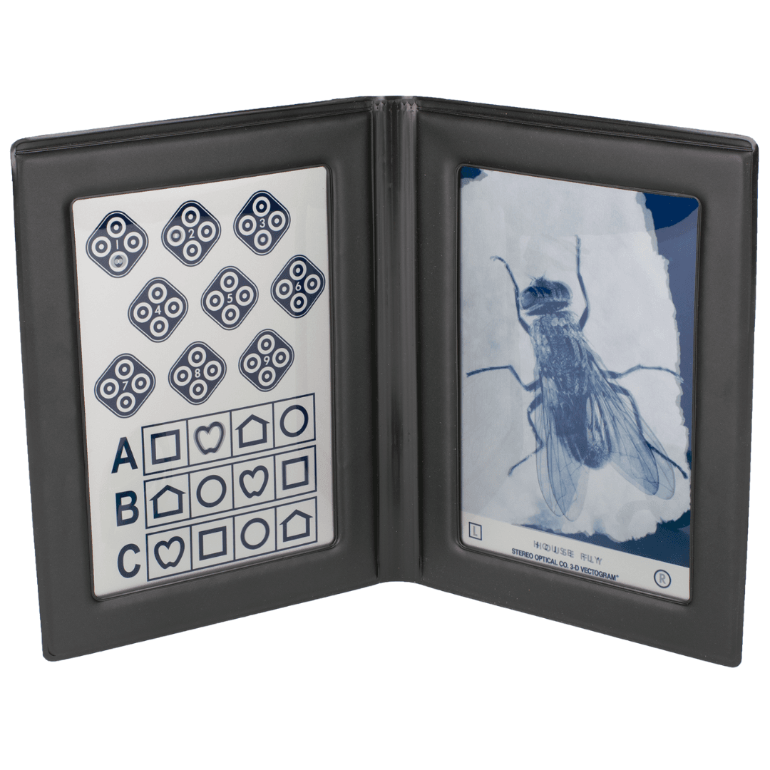 Test stereo Mucha z Symbolami Lea